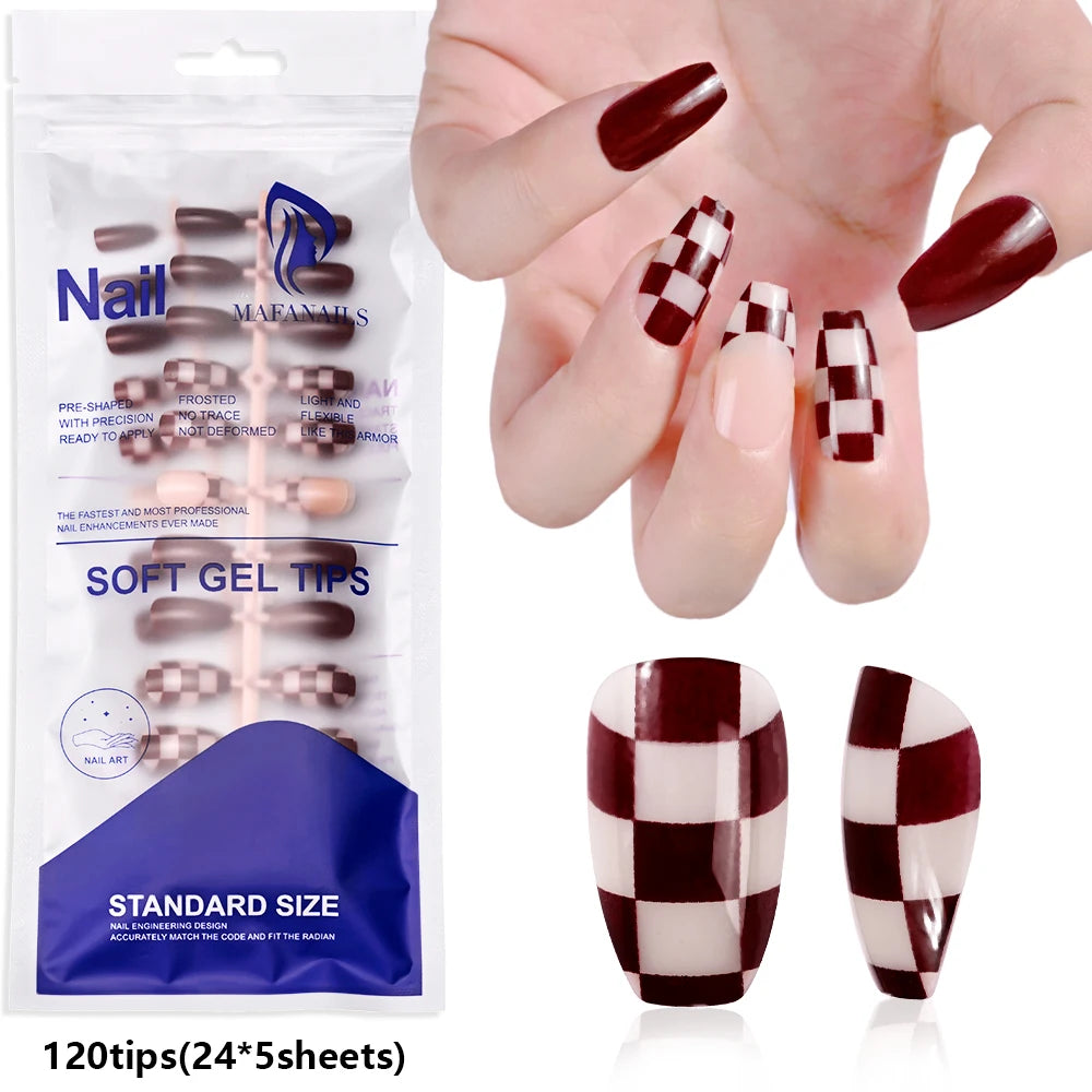 KitDelicate 100Pcs Light Pink Press on Nails